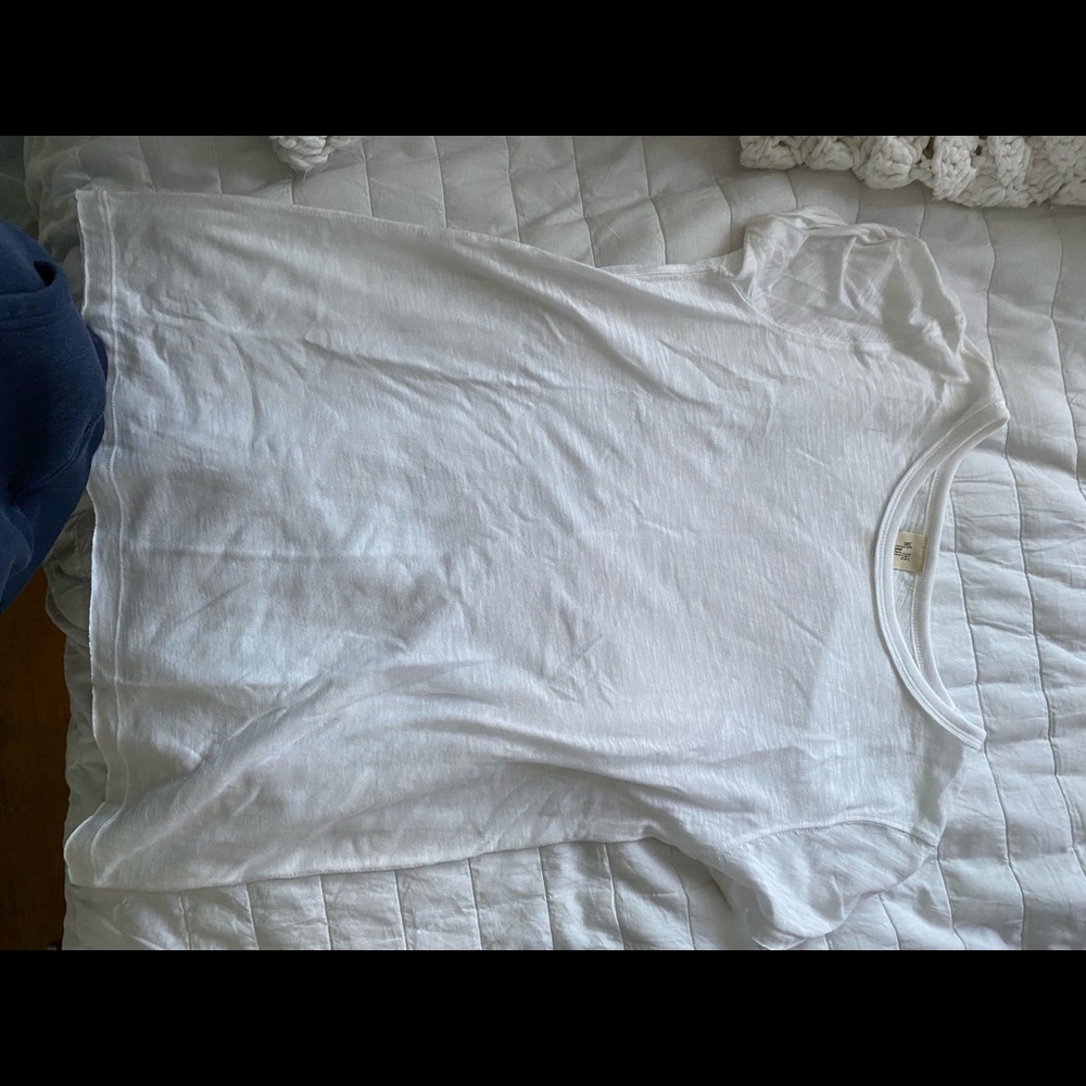 Free people white tee